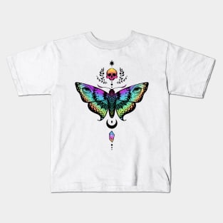 Night moth Kids T-Shirt